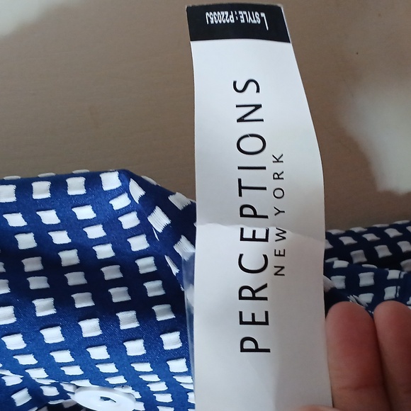 NWT Perceptions Open Front Jacket Blazer L - Picture 3 of 5